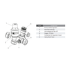 Caleffi 533002 CST inlet control combined PRV and cold fill monobloc manifold assembly