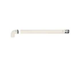 Terminal horizontal outlet kit Ø 100 (to discharge horizontally)